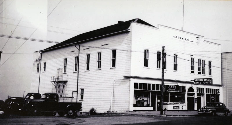 1950 Suomi Hall Exterior