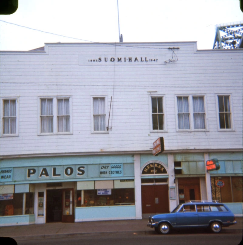 1969 Suomi Hall Exterior, Astoria, Oregon